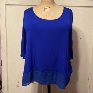 Ellen Tracy 3/4 Sleeve Shirt